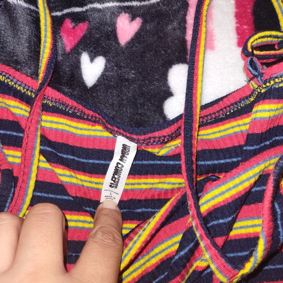 Rainbow Striped Ribbed Skirt Set - Picture 8 of 12